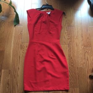 NWOT H&M Red Pencil Dress